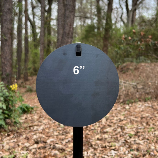 6 inch Steel Airsoft Target