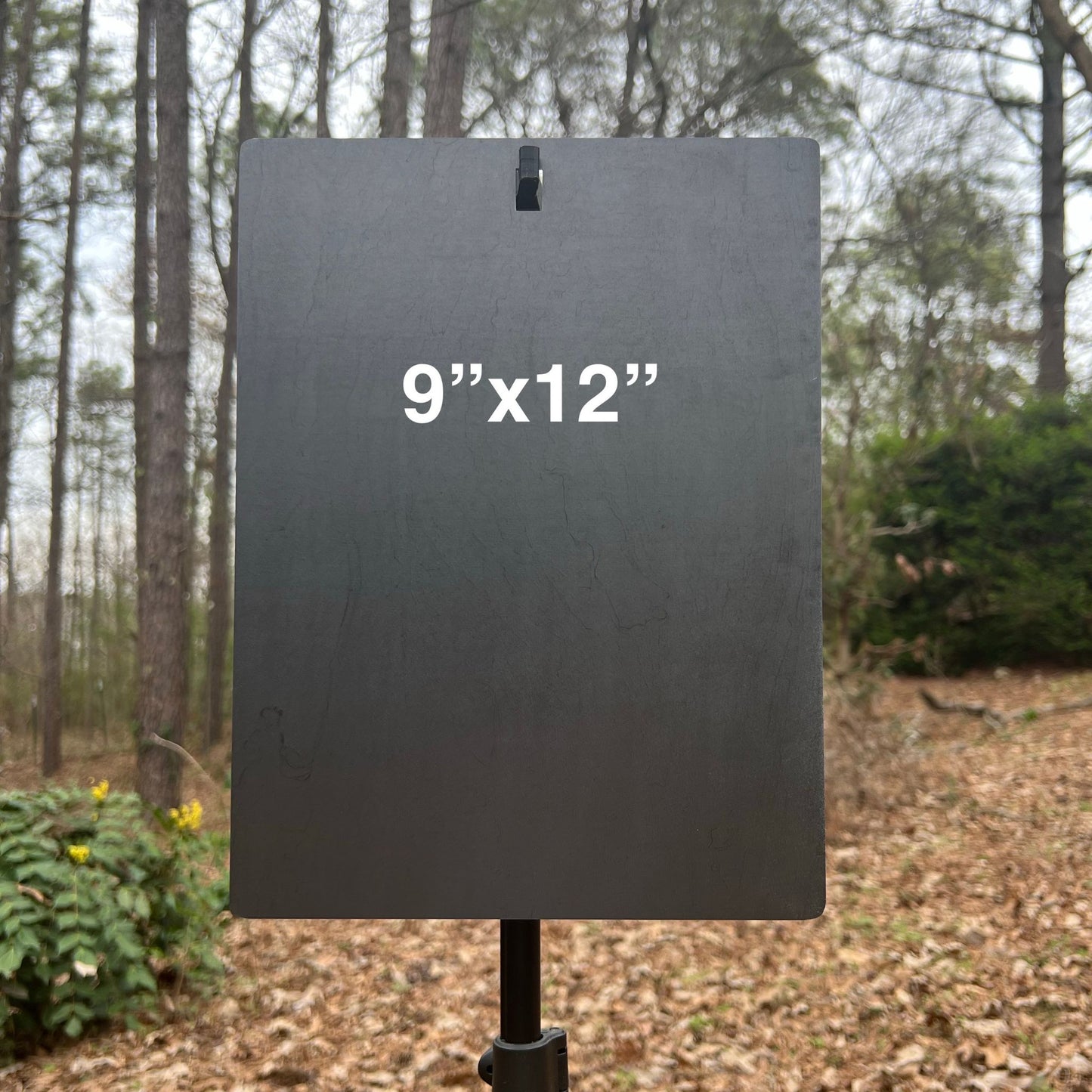 9x12 inch 14-gauge steel target for airsoft