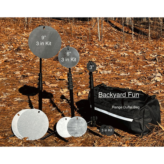 Kit: Backyard Fun - Steel Airsoft Target Kit