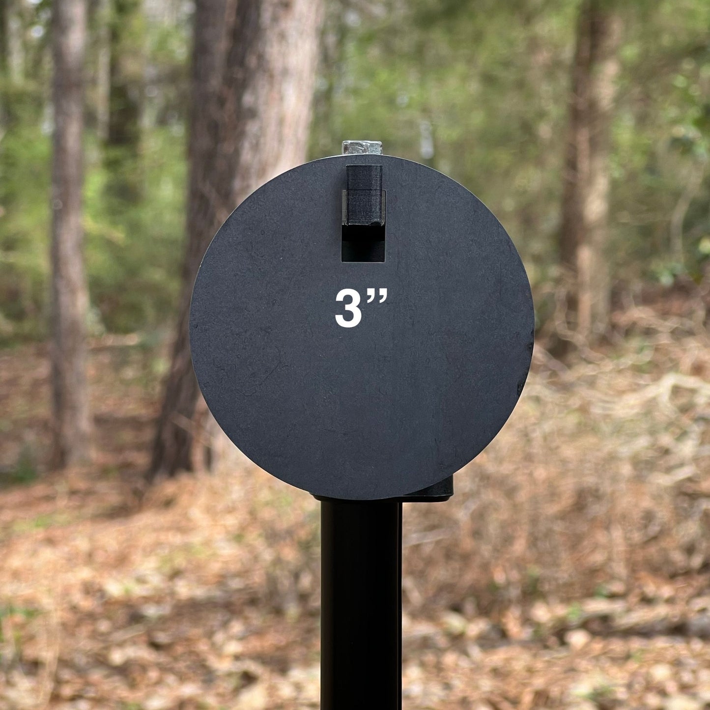 steel airsoft target 3 inch of 14-guage steel