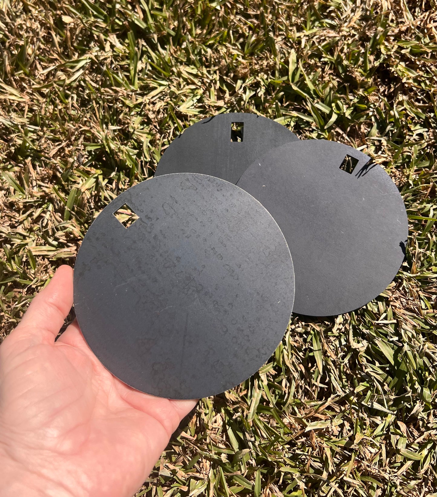 3-Pack 5" Airsoft Steel Targets