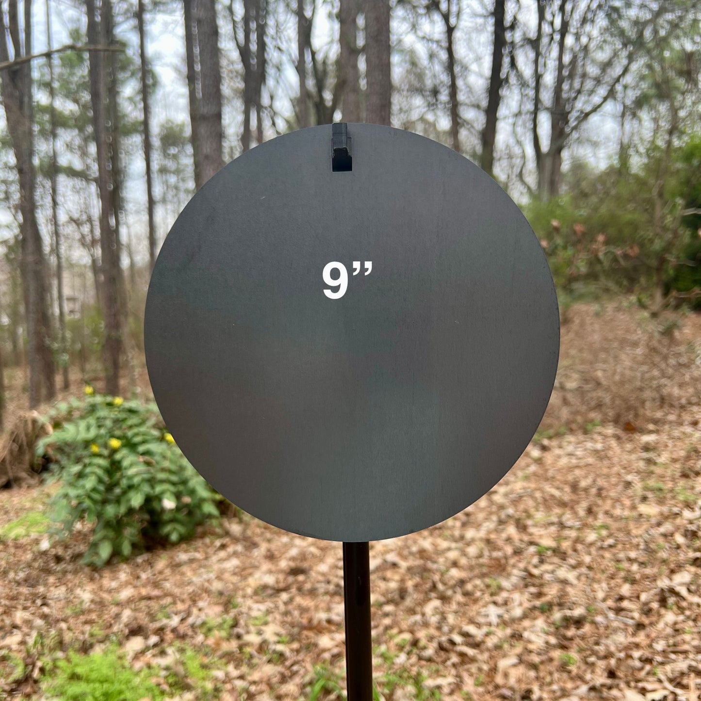 9" 14-guage Airsoft Steel Target 