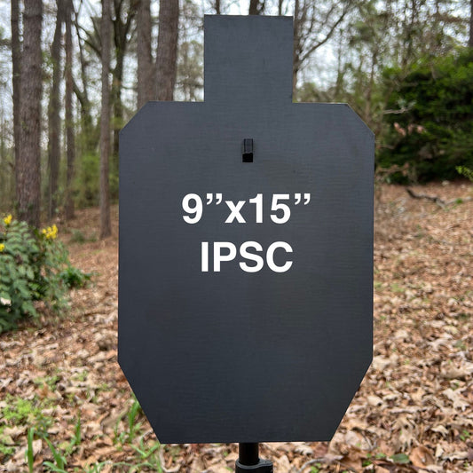 steel airsoft target 9x15 inch IPSC