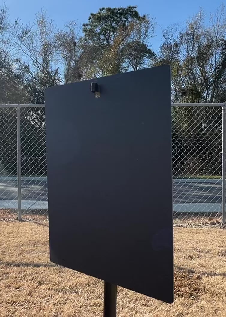 9"x12" Airsoft Steel Target live
