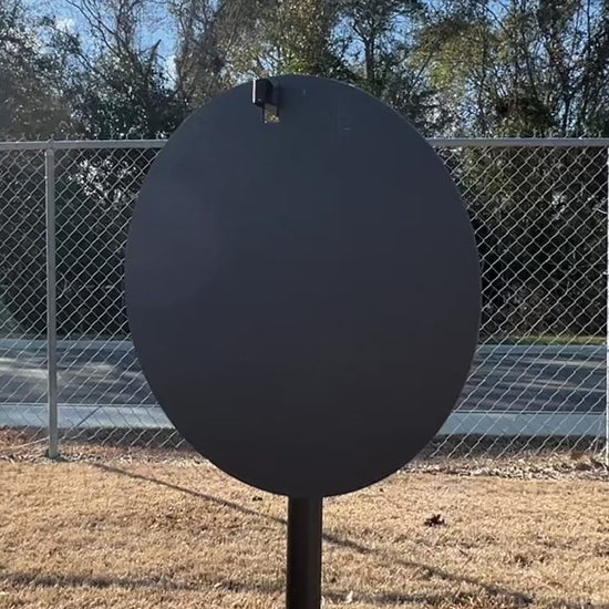 9" Airsoft Steel Target