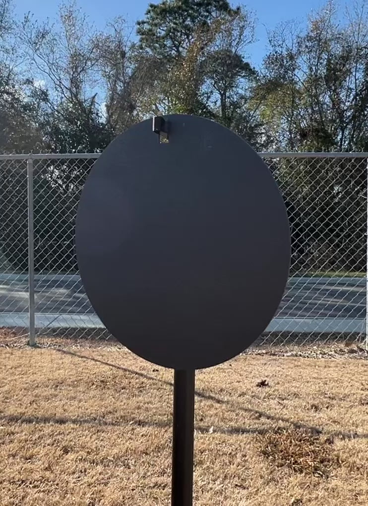 9" Airsoft Steel Target