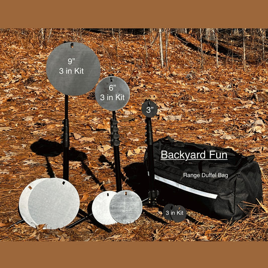 steel airsoft target kit 9 targets