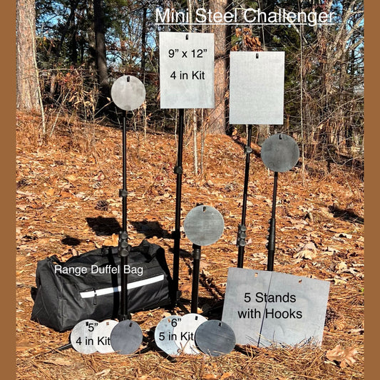 steel airsoft target kit 13 targets Steel  Challenge